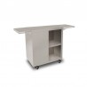Chariot inox pour plancha Simogas 50-75 cm
