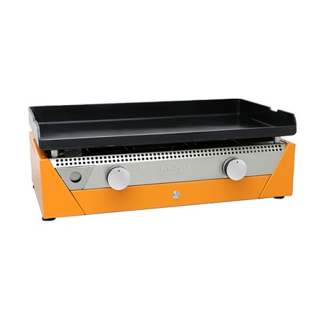 Plancha à gaz Rainbow orange